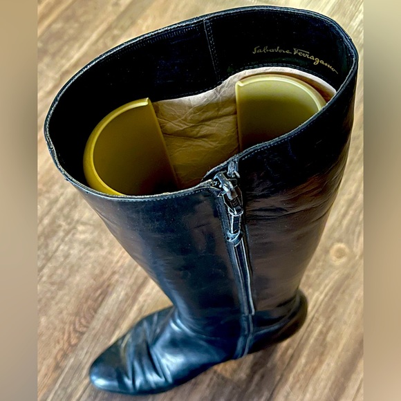 Salvatore Ferragamo knee high boots - Picture 8 of 11